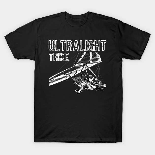 Microlight Ultralight Trike Aircraft - Original Design T-Shirt by norules